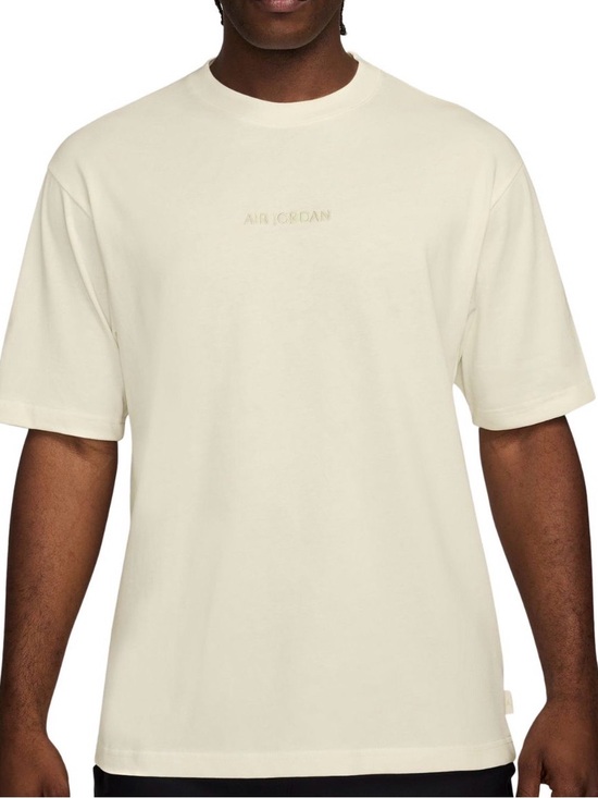 Jordan Other - Jordan Cream Short Sleeve Crewneck T-Shirt with Subtle Logo